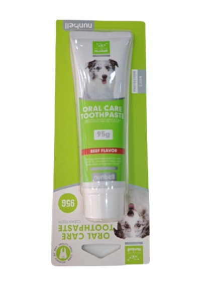 Nunbell Biftek Aromalı Köpek Diş Macunu 95 G
