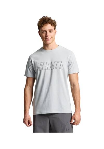 Slam Logo T-shırt W04 Gri
