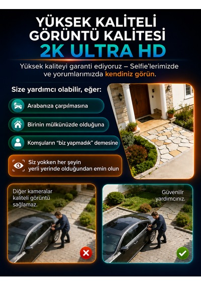 Dobest 2k Wifi Ptz Güvenlik Kamerası Kablosuz Dış Mekan 355 Dönüş 30 Metre Gece Görüşü Uzaktan Telefon Kontrollü Kamera