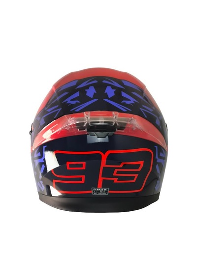 Fr-965 93 Motosiklet Kaskı Çene Açılır Güneş Vizörlü Motorcu Kask Çok Renkli
