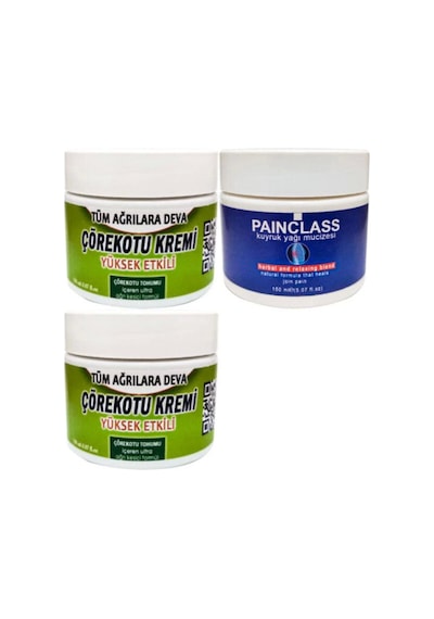 Çörek Otu Orta Boy 2x 100 Ml - Painclass 150 Ml Kuıyruk Yağı Diğer