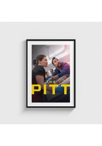The Pitt Dizi Posteri Tablo Çerçeveli Poster Duvar Dekorasyonu Siyah Çerçeveli Tablo Siyah Çerçeveli Tablo Dn11d463sıyah