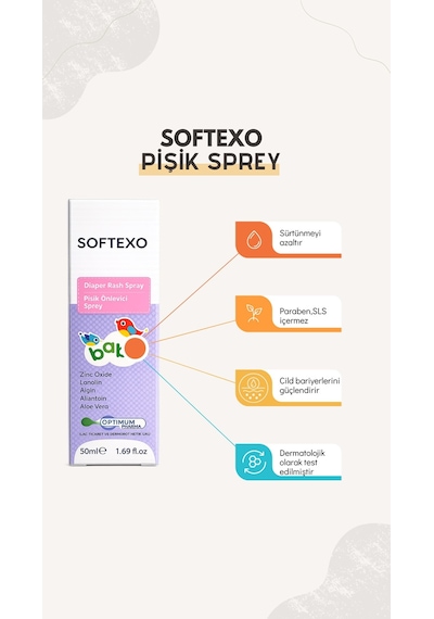 Softexo 50 Ml Pişik Spreyi