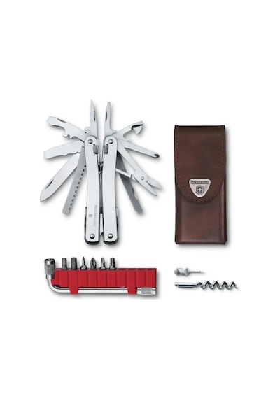 ​Victorinox Kamp 3.0235.L Swisstool Spirit X Plus (Deri Kılıflı) Çok Renkli