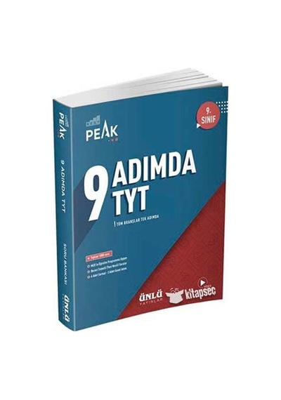 9 Adımda Tyt Soru Bankası 1.Kitap - Ünlü Yayınları