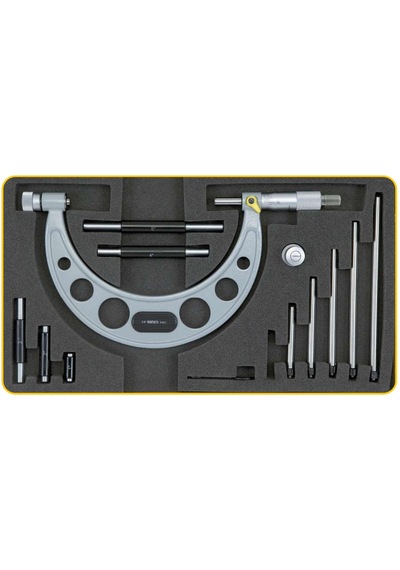 Fett 600-700mm Asimeto Mekanik Değiştirilebilir Çubuklu Dışçap Mikrometresi As-111280