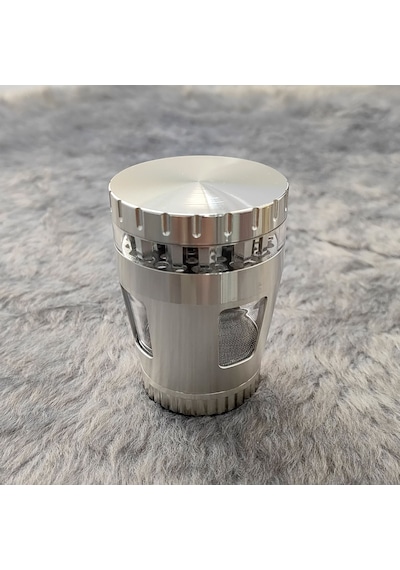 50 MM Silver Tütün Baharat Herbal Öğütücüsü Parçalayıcı Rc82slv