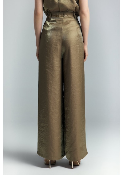 Sateen Aura Pantolon - Haki-137308