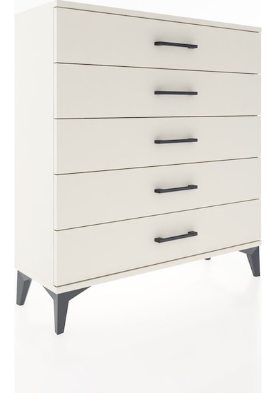 Arges Şifonyer 5 Çekmeceli 88x30x96 Aytaşı-aytaşı Aytaşı