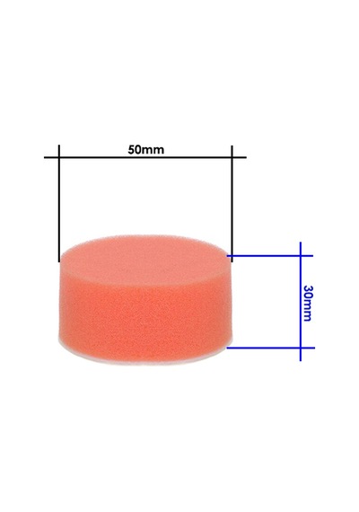 Dremel için Cırtlı Polisaj Süngeri çap 50mm - derin Çizikler