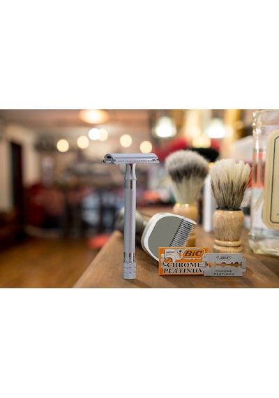 Bic Chrome Platinum Çift Taraflı Tıraş Bıçağı 100'lü Kutu