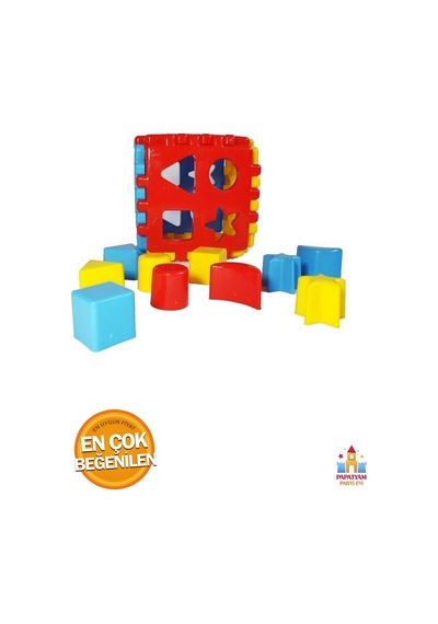 Eğitici Iq Block Bul Tak Küpü - Zihinsel Ve Fiziksel Gelişim Oyuncağı