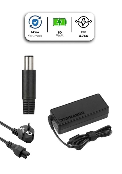 Sprange Sr-l7 19v 4.74a 7.4x5.0 Mm 90w Hp Notebook Adaptör