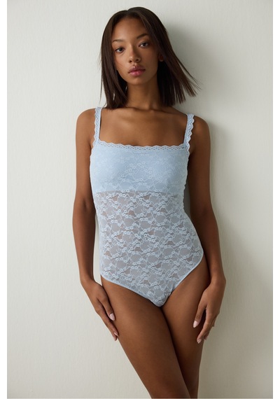 Penti Açık Mavi Kare Yaka Balensiz Çıkarılabilir Kaplı Bodysuit Penti Açık Mavi Kare Yaka Balensiz Çıkarılabilir Kaplı Bodysuit