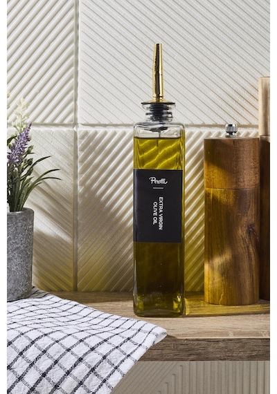 Molivet Gold Kapak 500ml Cam Yağdanlık-sosluk-sirkelik