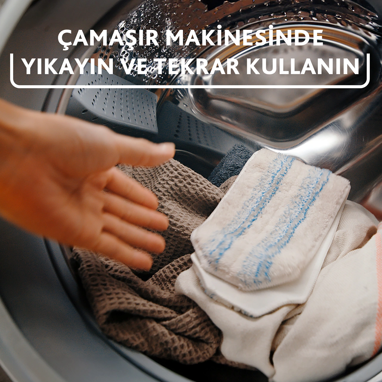 Vileda Vld0000000472 H2pro %100 Kirli Ve Temiz Suyu Ayıran Temizlik Seti & Mikrofiber Mop Vileda
