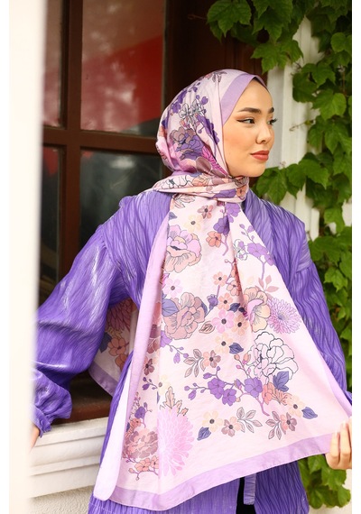Silk Home Olinda Şal 49004-26 Eflatun