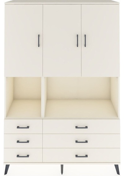 Hyperion Dolap 6 Raflı 6 Çekmeceli 3 Kapaklı 132x44x195 Aytaşı-aytaşı/aytaşı Aytası/aytası Hyperion Dolap 6 Raflı 6 Çekmeceli 3 Kapaklı 132x44x195 Aytaşı-aytaşı/aytaşı Aytası/aytası