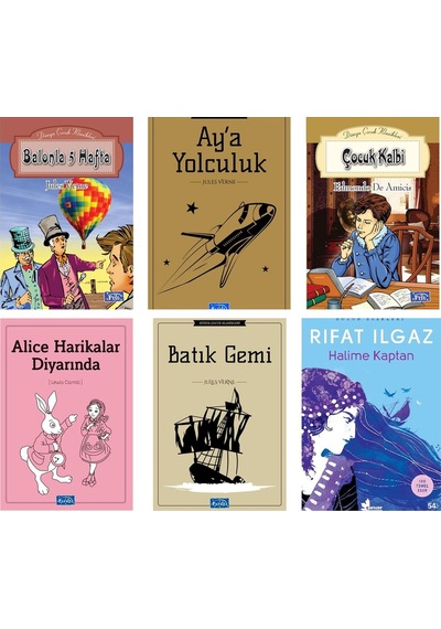 Halime Kaptan Ortaokul 6 Kitap Set