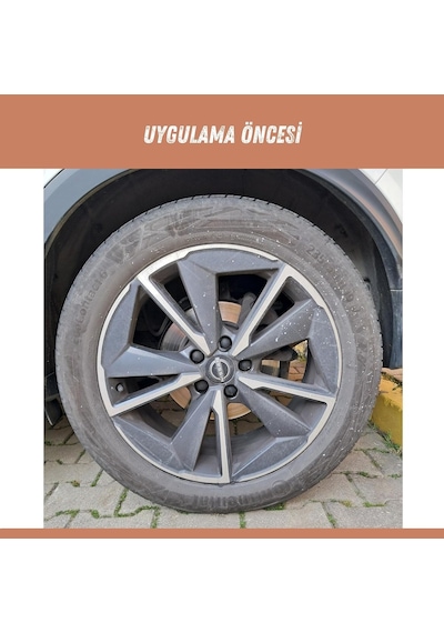 Tr Velvox Jant Ve Motor Temizleyici 1l Ve Detay Fırça Hediye Yüksek Ph Yağ & Balata Tozu Temizleme Kostiks