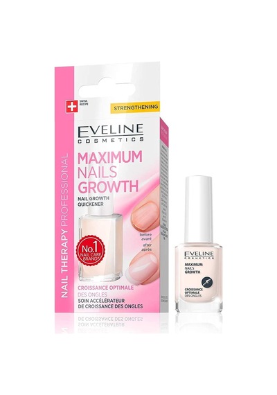 Maximum Nails Growth Tırnak Uzamasını Destekleyen Güçlendirici Bakım, 12 Ml