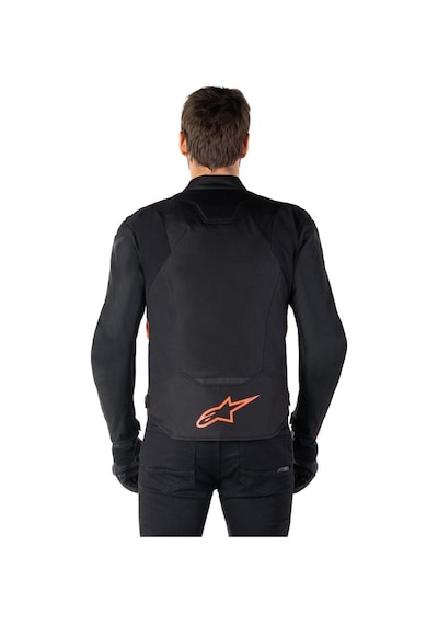 Alpinestars T-jaws V4 Wp Korumalı Motosiklet Montu Siyah Kırmızı