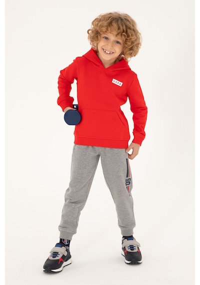 U.S. Polo Assn. Erkek Çocuk Kırmızı Kapüşonlu Sweatshirt 50293566-VR030 U.S. Polo Assn. Erkek Çocuk Kırmızı Kapüşonlu Sweatshirt 50293566-VR030