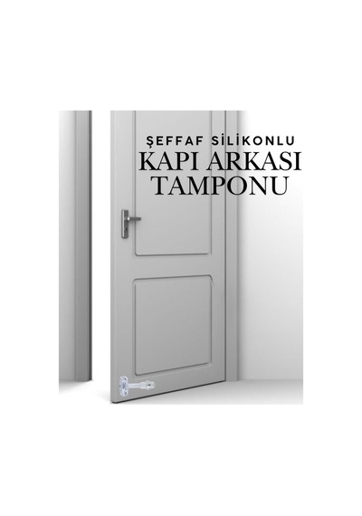 Şeffaf Kapı Kolu Stoperi 8 Cm Kapı Çarpma Engelleyici Duvar Koruyucu Tampon Ve Tutucu Çarpma
