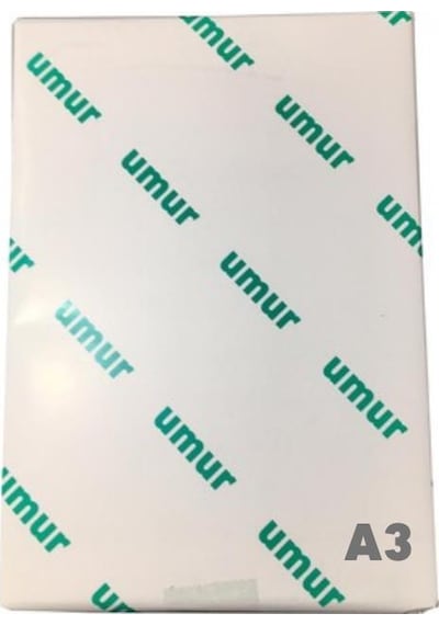 Umur A3 Parlak Kuşe Kağıt 170 Gr 1 Paket 250 Yaprak