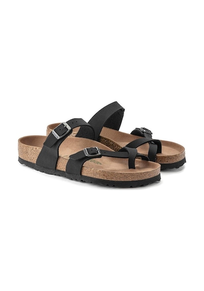Birkenstock Mayari Bf Nu Earthy Vegan Kadın Terlik 1021176 Siyah
