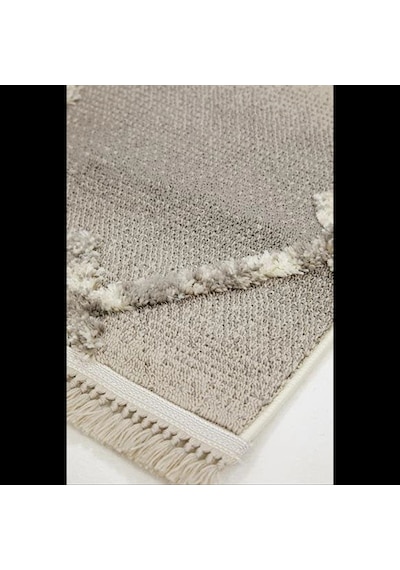Hoom Rugs Step 2203 Gri İskandinav Halı Gri