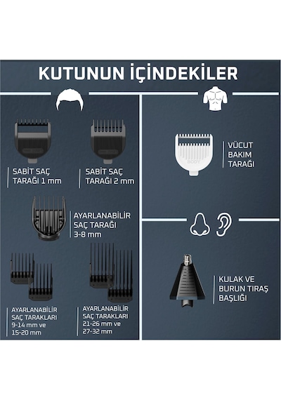 Rowenta TN9610 X Series 700 11'i 1 Arada Çok Amaçlı Tıraş Makinesi