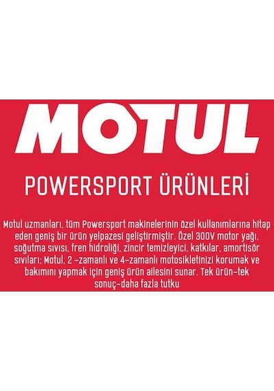 Motul Zincir Bakım Seti C1 & C2 + Zincir Temizleme Fırçası