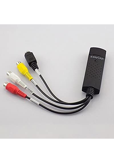 EasyCAP RCA S-Video USB 2.0 DVR Kamera Uydu Dron Kayıt Video Card