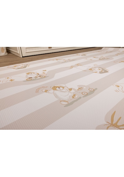 Oggia Sleepy Bear Premium Oyun Matı 140x230 CM 15 MM Darbe Emici, Isı Yalıtımlı, Çift Yönlü Halısı