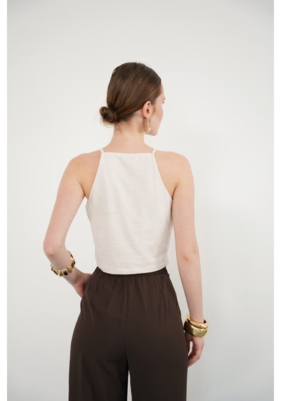 Verymoda Güpür Askılı Büstiyer D2368 Ham