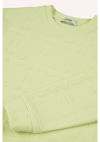 Erkek Çocuk Yeşil Sweatshirt Çok Renkli