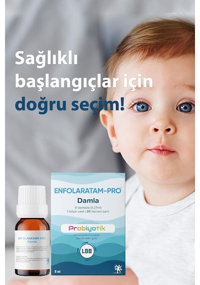 Enfolaratam Pro Probiotic Damla 8 Ml Probiyotik Damla