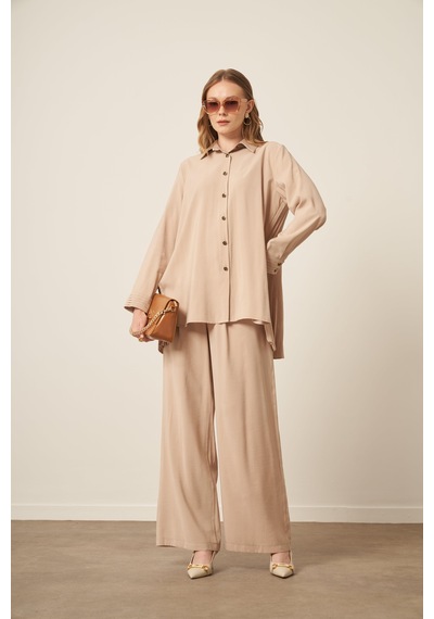 Ftz Women Kadın Kupra Takım Beige 31124 Beige