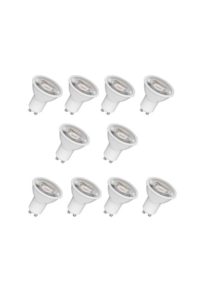 10'lu Value Par16 50 36d 4.5w Soğuk 4000k Gu10 Ampul Sku: Smg8690010169709 Açık Kahverengi