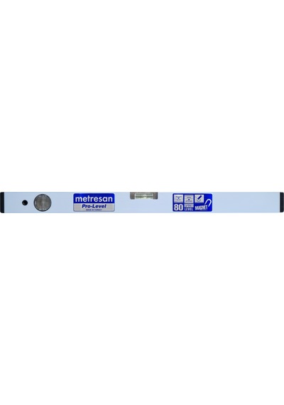 Metresan Pro-level Plm 80 Mıknatıslı Alüminyum Su Terazisi 80cm