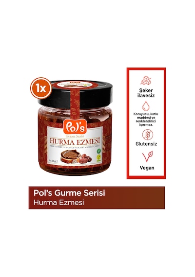 Pol's Gurme Serisi Hurma Ezmesi 285 G