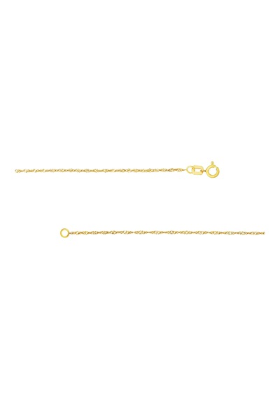 Goldkupe 14 Ayar Singapur Altın Zincir Kolye - 1,00 Gr-6059 Goldkupe 14 Ayar Singapur Altın Zincir Kolye - 1,00 Gr-6059