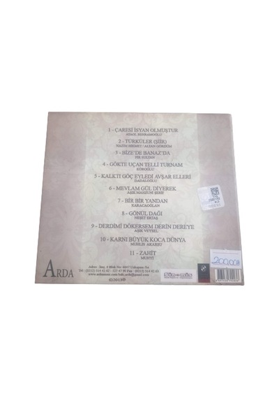 Haluk Çetin Cd Çaresi İsyan Olmuştur İmzalı