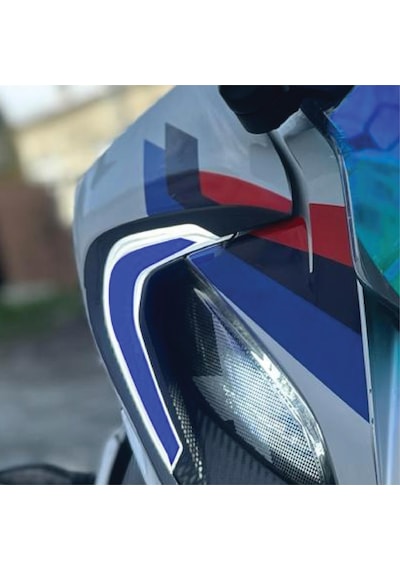 Cf Moto 250sr Mavi Far Sticker