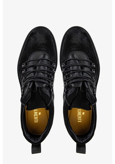 Valmenti Erkek Hakiki Deri Siyah Casual Bot 1158 4901 Erk Ayk Sk25-26 Nero Siyah