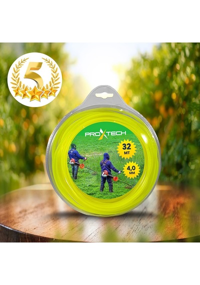 Proxtech  Hızlı Kesim  6 Köşeli Altıgen Misina 4,0 X 32 Metre  +