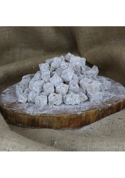 Talas Kuruyemiş Nişastalı Antep Fıstıklı Çifte Kavrulmuş Lokum 1 KG