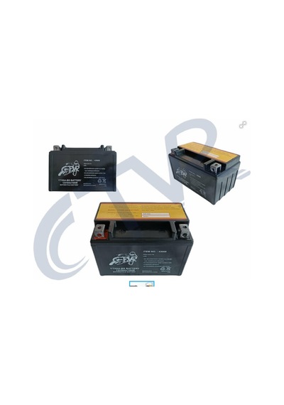 Ytx9a-bs 12/9 Yatık Akü Scooter 14 8 11,5 Cm