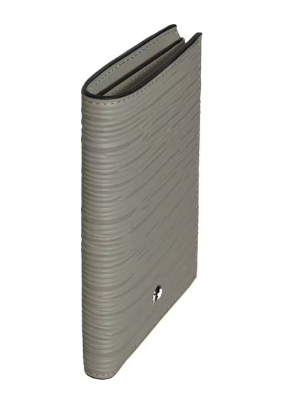 Mont Blanc Montblanc 4810 Mini Dikey 6 Kartlık Cüzdan 199346 Gri